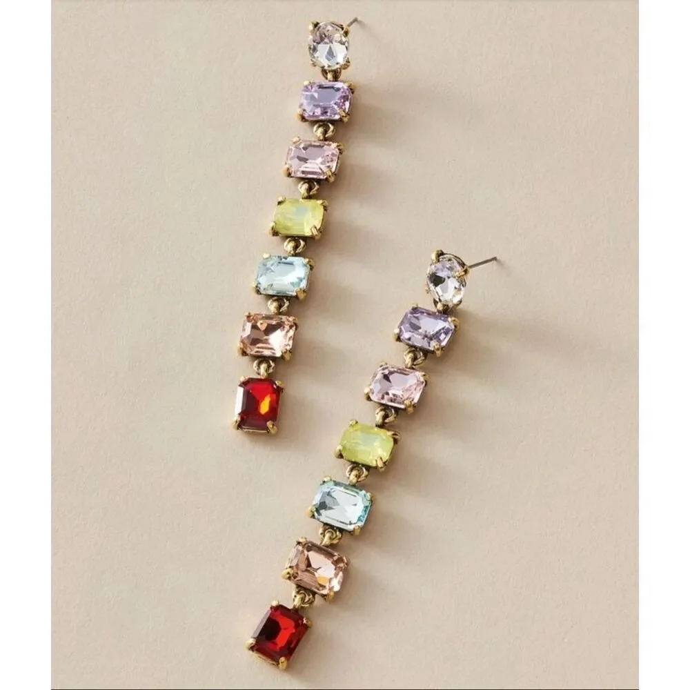 Beautiful Multicolored Dangle Earrings